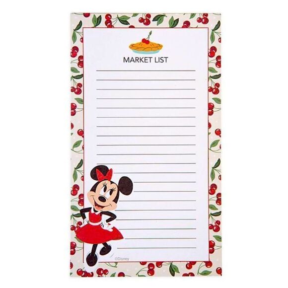 NWT MINNIE RETRO MAGNETIC NOTEPAD - Picture 1 of 3